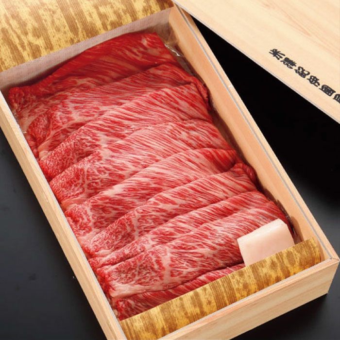 米沢牛すき焼き用・肩ロース肉(400g)【米澤紀伊國屋】｜おとなの週末お