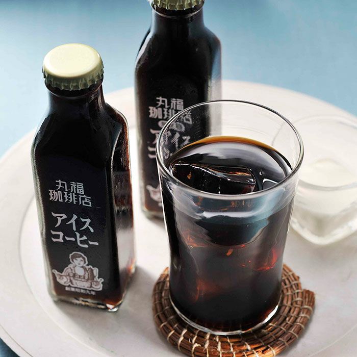 丸福珈琲店】ビン詰アイスコーヒー6本入(無糖)｜おとなの週末お