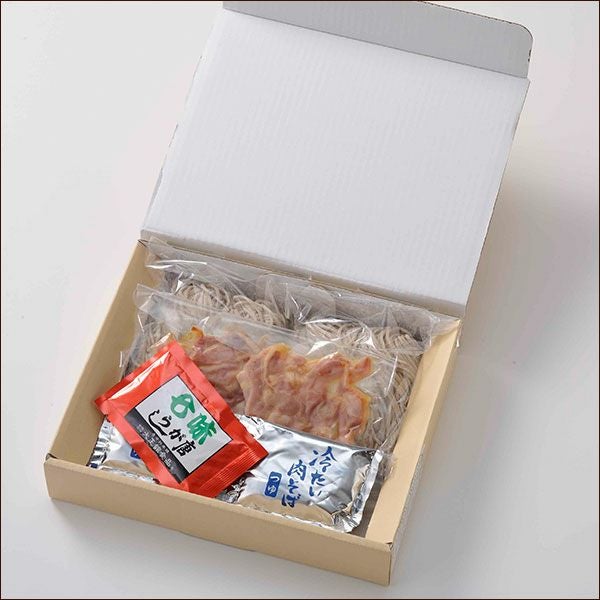 山形 冷たい肉そば(4食)