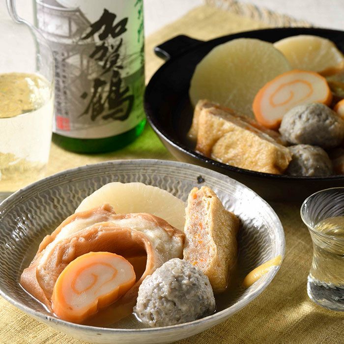 日本酒 加賀鶴「石川門」・赤玉本店 金澤おでんセット｜おとなの週末お