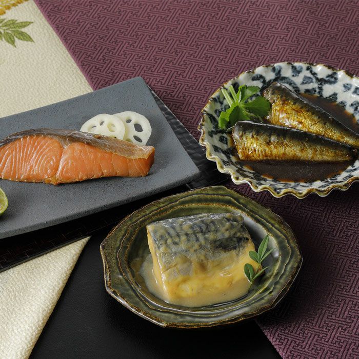 なだ万 料亭の焼魚・煮魚詰め合せ