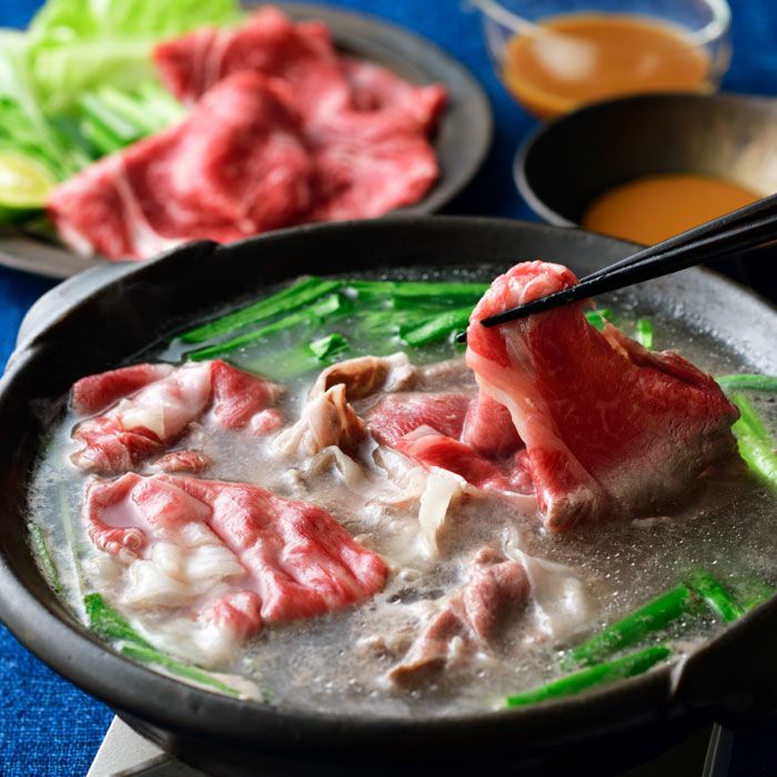 飛騨牛すき焼き鍋セット(2人前)｜おとなの週末お取り寄せ倶楽部
