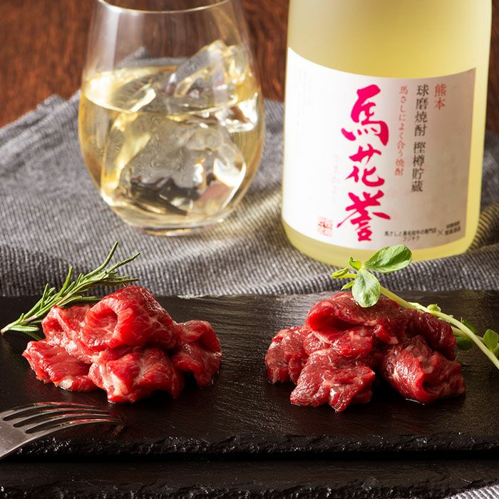 馬刺しと焼酎の晩酌セット【竹】｜おとなの週末お取り寄せ倶楽部