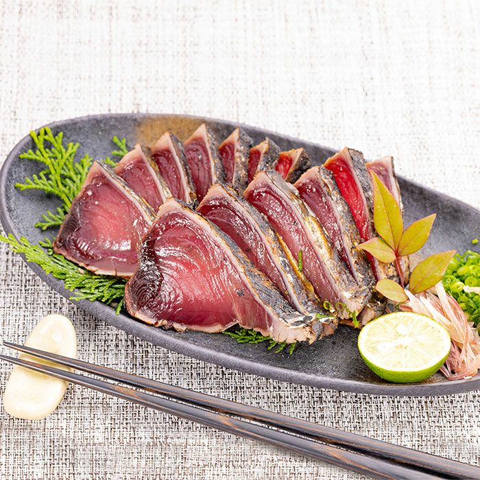 完全ワラ焼き　龍馬タタキ（南方小分けセット）たれ・塩付き