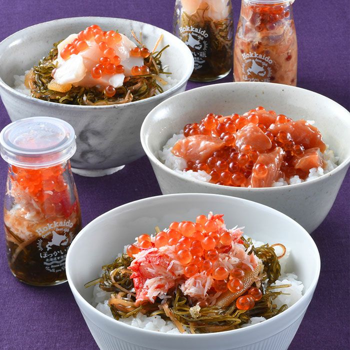 10種の魚介が入った 海鮮丼セット｜おとなの週末お取り寄せ倶楽部