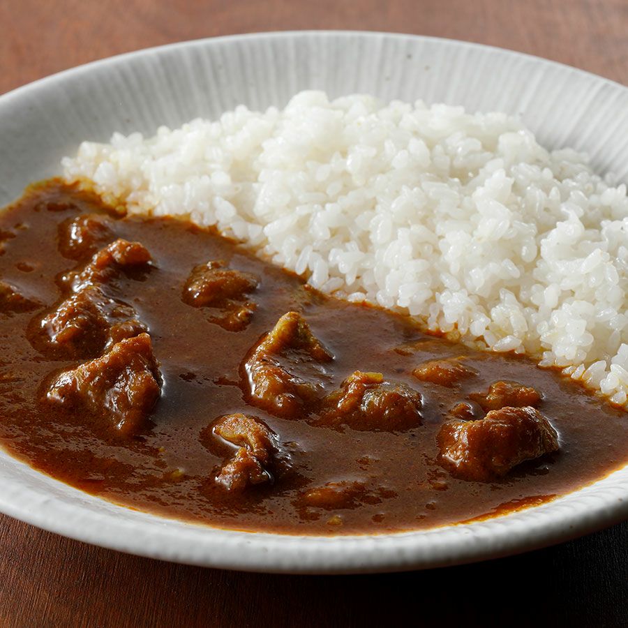 焼肉ヒロミヤ＋ 黒毛和牛すじ特製カレー辛口 200g×3パック｜おとなの
