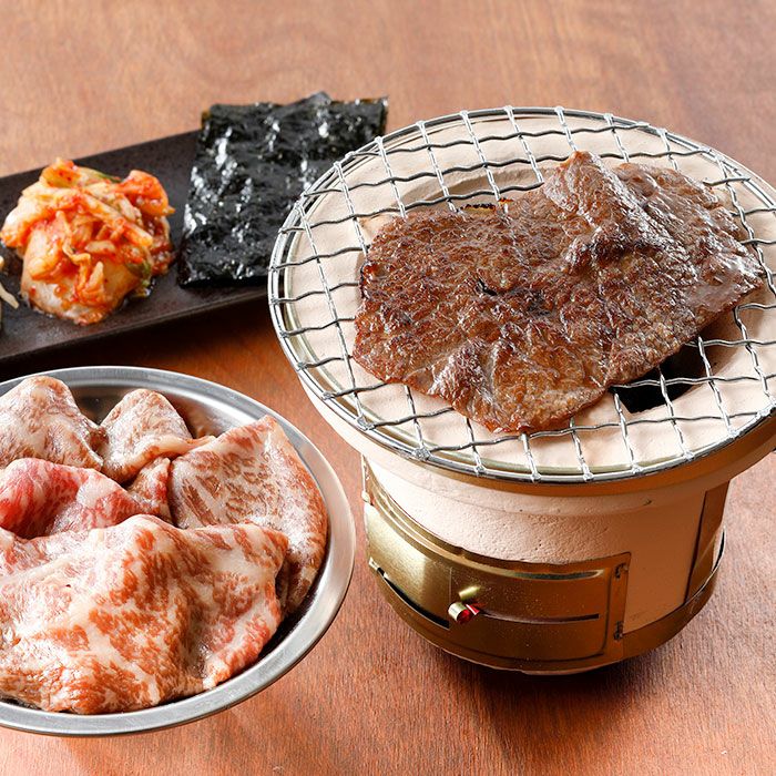 焼肉ヒロミヤ＋ 味付き特選黒毛和牛ロース 110g×2パック｜おとなの週末