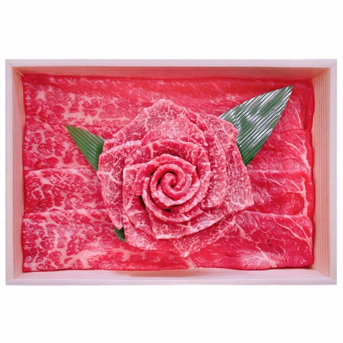 松阪牛 花盛り（焼肉モモ 200g、焼きしゃぶ 200g）｜おとなの週末お