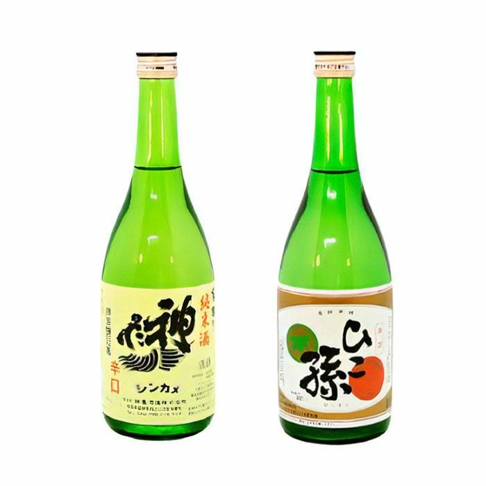 【神亀酒造】神亀 純米辛口・ひこ孫 純米酒セット（720ml）