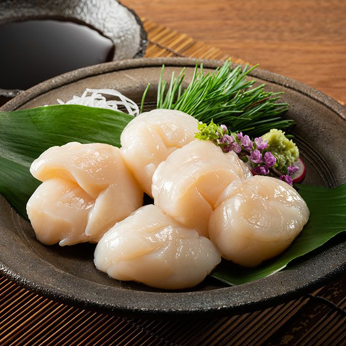 最短金曜日出荷‼️訳アリ‼️刺身用　北海道産冷凍ホタテ貝柱 1kg 特グレード 訳あり】北海道産お刺身用ほたて貝柱（1kg）｜おとなの週末お取り寄せ