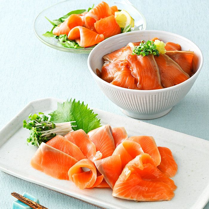 みやぎサーモン食べ比べセット｜おとなの週末お取り寄せ倶楽部