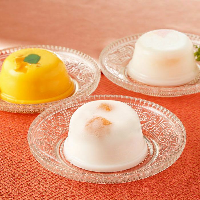 四川飯店監修デザートセット（杏仁豆腐・マンゴー・ライチ）9個入