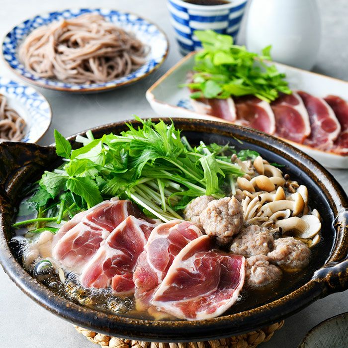 但馬鴨 鴨鍋セット（約3～4人前）出石そば付き｜おとなの週末お