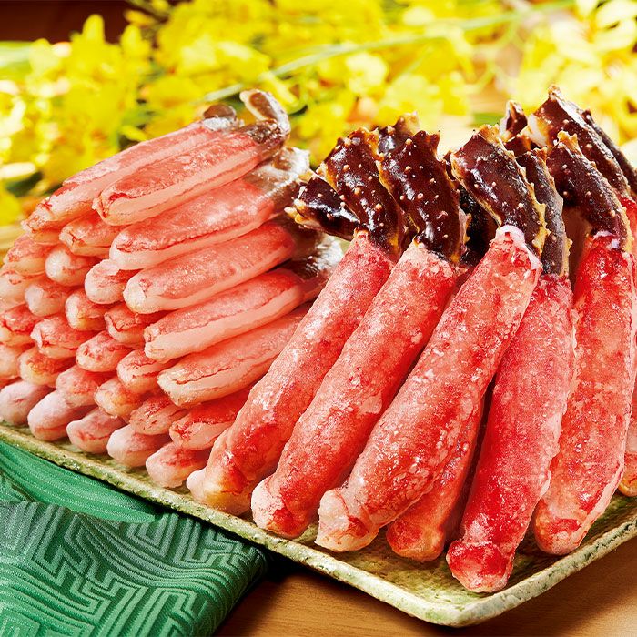 殻剥きタラバ＆ズワイ脚セット（1.2kg）｜おとなの週末お取り寄せ倶楽部