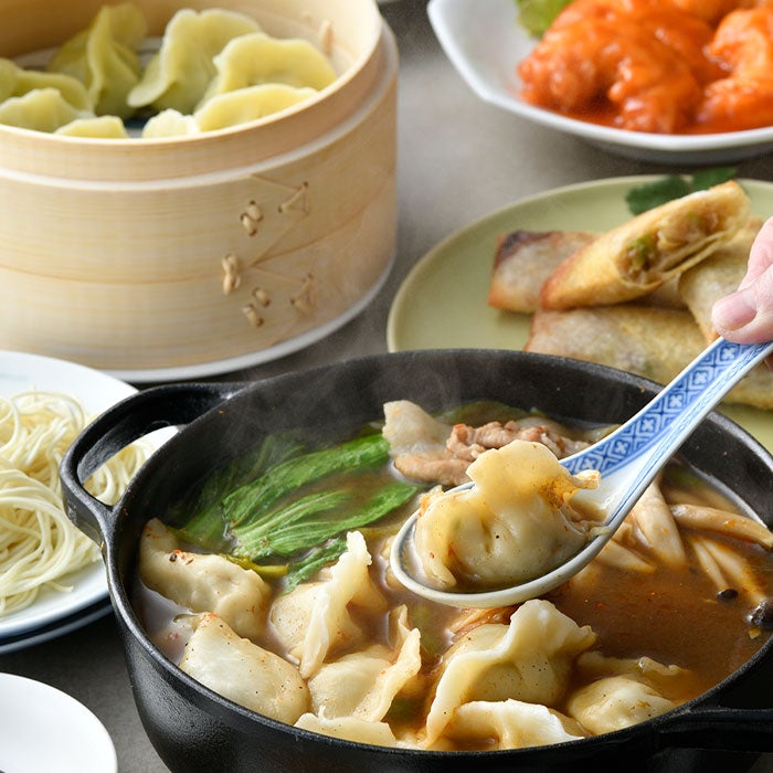 火鍋・餃子（楽仙樓スペシャルセット）